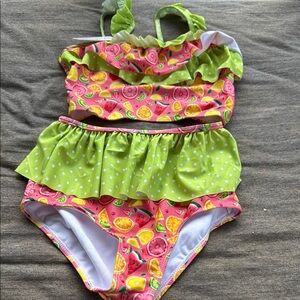 Colorful Kids Swim Bikini Set